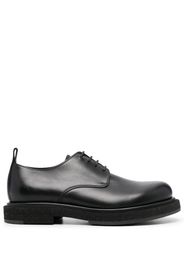 Officine Creative Miles stitched-edge Derby shoes - Braun