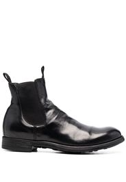 Officine Creative Chronic patent ankle boots - Schwarz