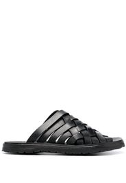 Officine Creative Chios 009 leather sandals - NERO