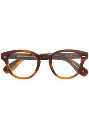 Oliver Peoples Cary Grant round glasses - Braun