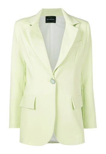 Olympiah Einreihiger Blazer - Grün