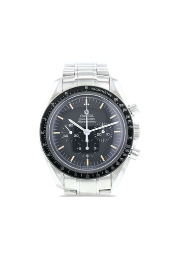 OMEGA 1990 pre-owned Speedmaster 42mm - Schwarz