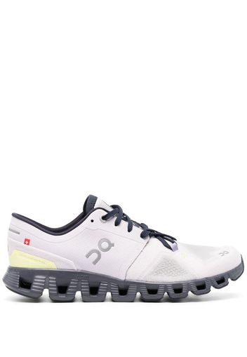 On Running On Cloud X 3 lace-up sneakers - Rosa