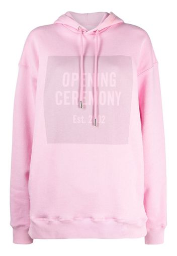 Opening Ceremony Hoodie mit Logo - Rosa