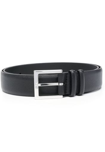 Orciani buckle-fastening leather belt - Schwarz