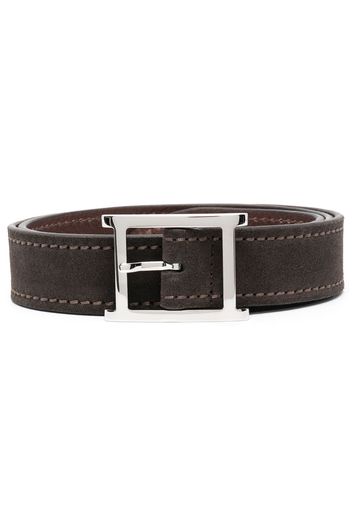 Orciani textured suede belt - Braun