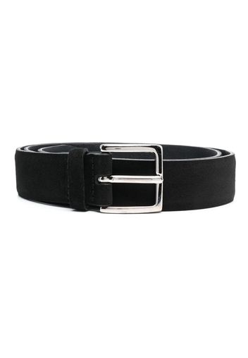 Orciani buckle-fastening leather belt - Schwarz