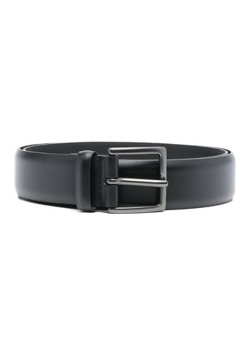 Orciani buckle-fastening leather belt - Schwarz