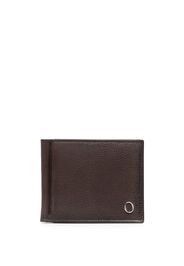 Orciani logo-plaque leather wallet - Braun