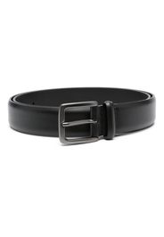 Orciani leather buckle belt - Schwarz