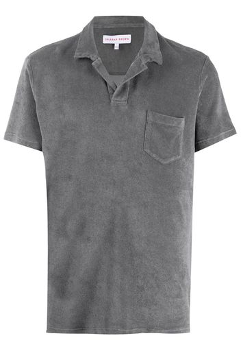 Orlebar Brown Kurzärmeliges Poloshirt - Grau