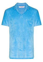 Orlebar Brown Kurzärmeliges Poloshirt - Blau