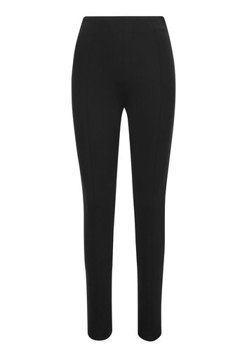 Oscar de la Renta skinny high-wiasted trousers - Schwarz