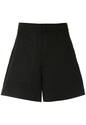 Osklen Shorts mit hohem Bund - Schwarz