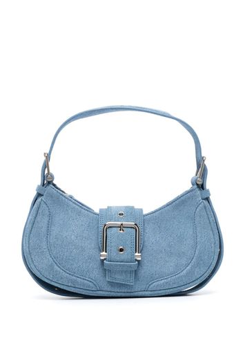 Osoi decorative-buckle shoulder bag - Blau