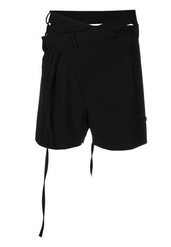 Ottolinger asymmetric belt sjorts - Schwarz