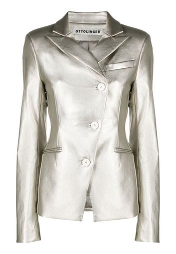 Ottolinger Blazer mit metallischem Finish - Silber