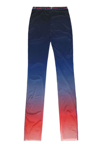 Ottolinger gradient-effect stretch-design leggings - Rot