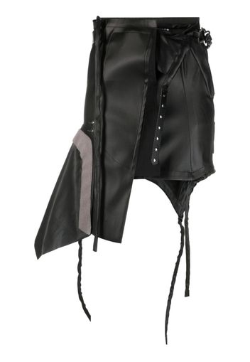 Ottolinger Biker asymmetric skirt - Schwarz