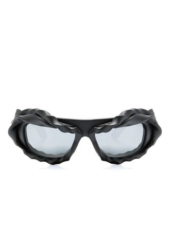 Ottolinger Twisted 3D-detailing matte sunglasses - Schwarz