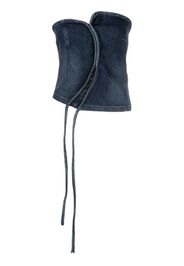 Ottolinger bustier-style denim top - Blau