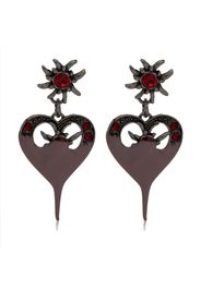Ottolinger Dipped Heart Ohrringe - Silber
