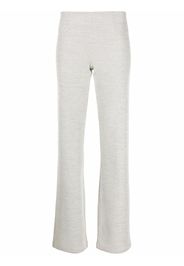 Our Legacy Draft ribbed flared trousers - Grau