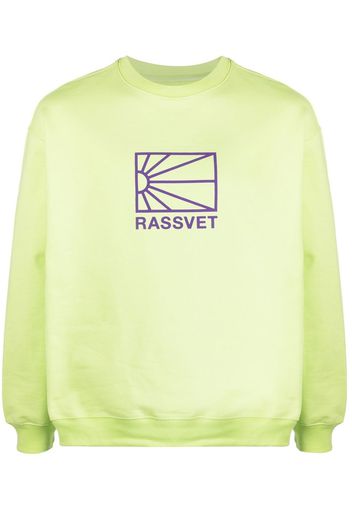 PACCBET Sweatshirt mit rundem Ausschnitt - Grün