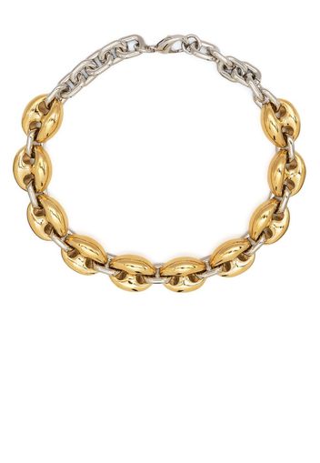 Paco Rabanne two-tone choker necklace - Gold