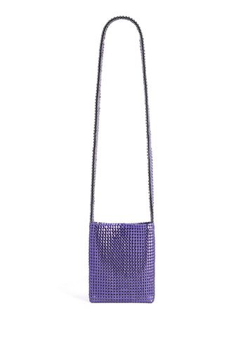 Paco Rabanne Mini Schultertasche - Violett