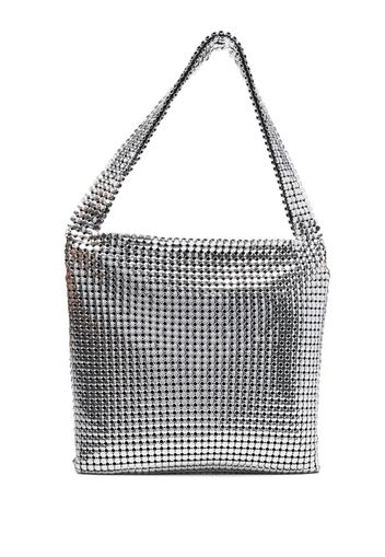 Paco Rabanne embellished shoulder bag - Silber