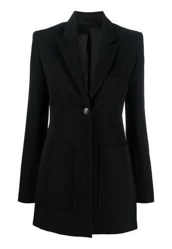 Paco Rabanne Einreihiger Blazer - Schwarz