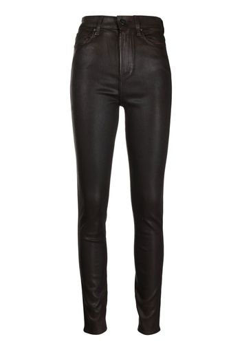 PAIGE Cheeky slim-cut jeans - Schwarz