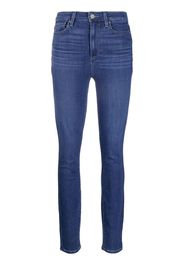PAIGE high-waisted skinny jeans - Blau