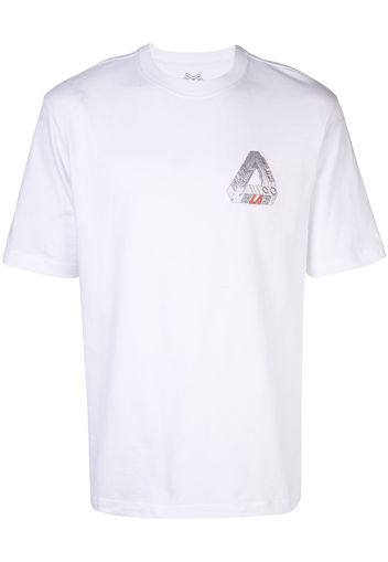 Palace T-Shirt mit Logo - Weiß