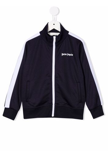 Palm Angels Kids CLASSIC LOGO TRACK JKT NAVY BLUE WHITE - Blau