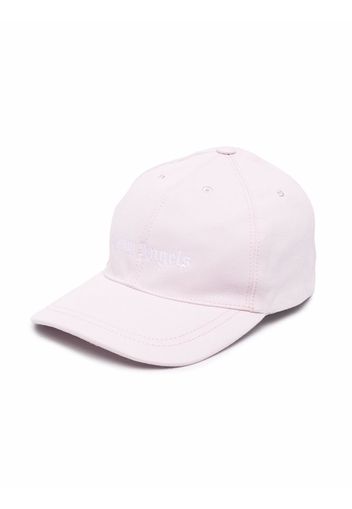 Palm Angels Kids logo-embroidered baseball cap - Violett