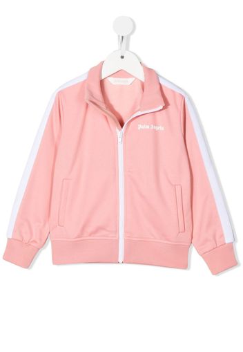 Palm Angels Kids logo-print track jacket - Rosa