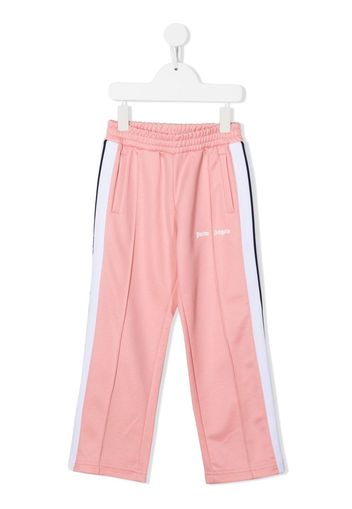 Palm Angels Kids logo tracksuit bottoms - Rosa