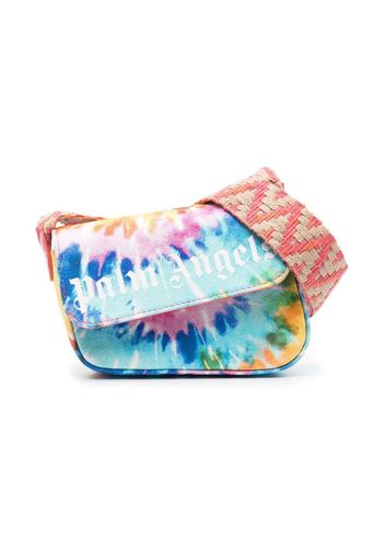 Palm Angels Kids tie-dye asymmetric bag - Rosa