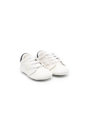 Palm Angels Kids slip-on leather sneakers - Weiß