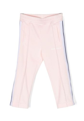 Palm Angels Kids logo-print track pants - Rosa