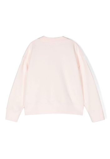 Palm Angels Kids graphic-print sweatshirt - Rosa