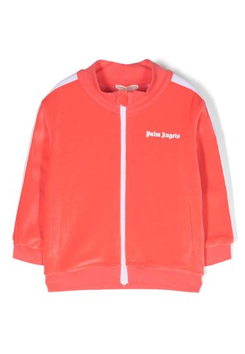 Palm Angels Kids Jacke mit Logo-Print - Orange