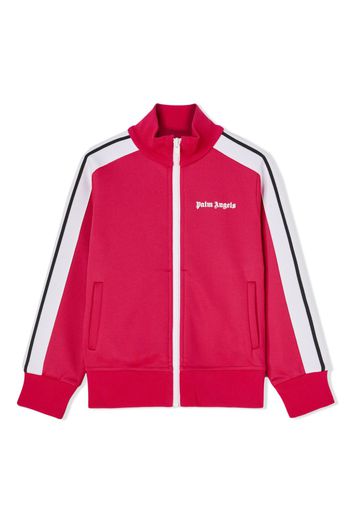 Palm Angels Kids Sportjacke mit Logo-Print - Rosa