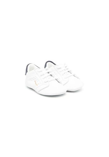 Palm Angels Kids Palm One leather sneakers - Weiß