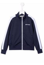 Palm Angels Kids CLASSIC LOGO TRACK JKT NAVY BLUE WHITE - Blau