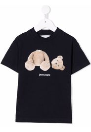 Palm Angels Kids PALM ANGELS BEAR TEE S/S NAVY BLUE BROW - Blau