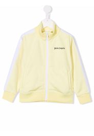 Palm Angels Kids logo-print tracksuit jacket - Gelb