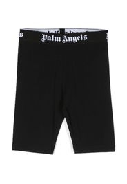 Palm Angels Kids logo-print track pants - Schwarz